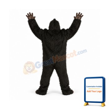 Deluxe Gorilla Mascot Costume