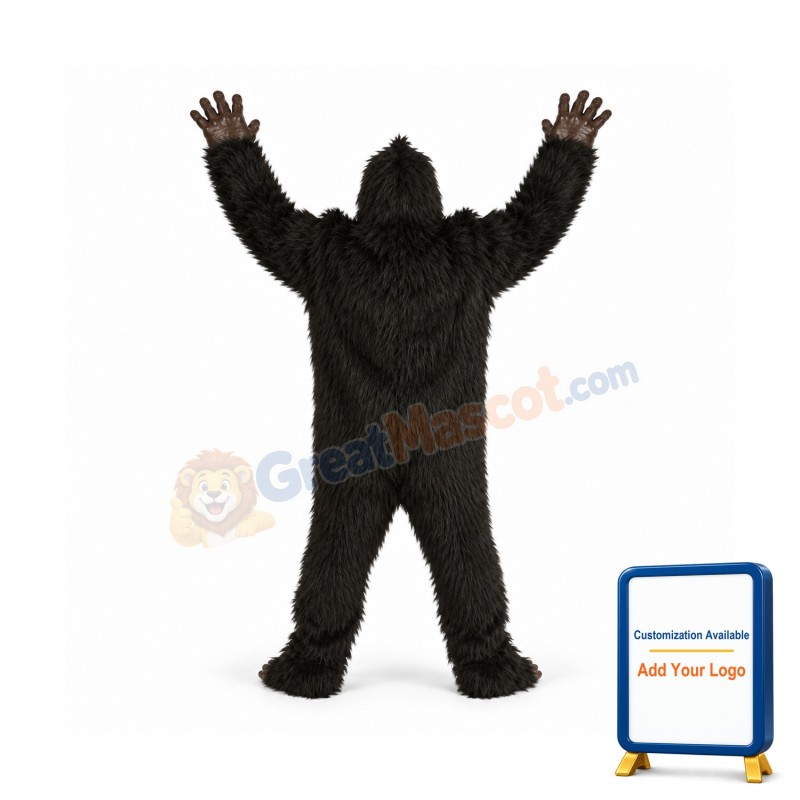 Deluxe Gorilla Mascot Costume