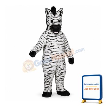 Zelda Zebra Mascot Costume