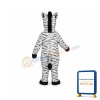 Zelda Zebra Mascot Costume