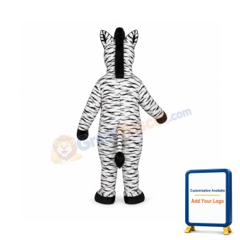Zelda Zebra Mascot Costume