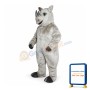 Realistic Rhinoceros Mascot Costume