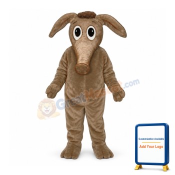 Comic Aardvark Mascot Costume
