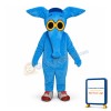 Blue Aardvark Mascot Costume
