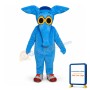 Blue Aardvark Mascot Costume