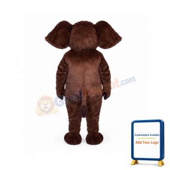 Monty Mammoth Mascot Costume