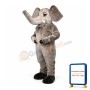 Tusked Elephant Mascot Costume