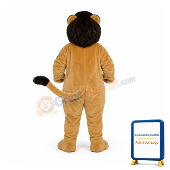 Realistic Lion Mascot Costume