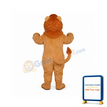 Mean Lion Mascot Costume