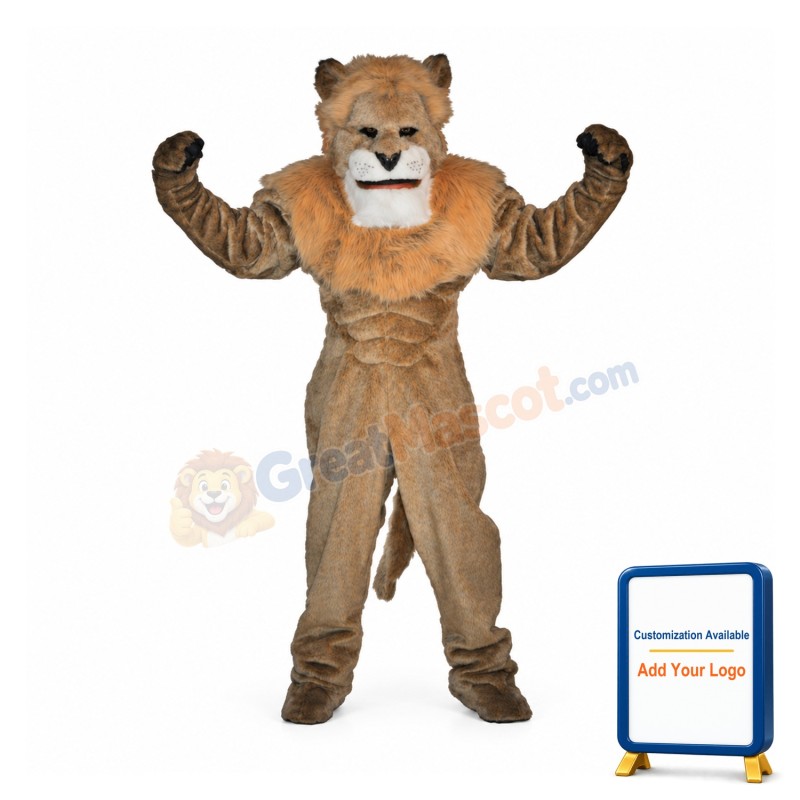 King Lion Mascot Costume