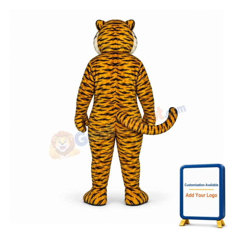 Realistic Tiger Mascot Costume