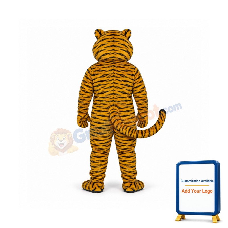 Jungle Tiger Mascot Costume