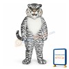 White Tiger Mascot Costume