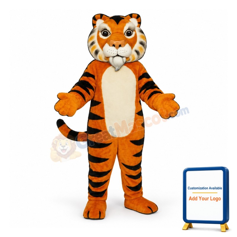 India Tiger Mascot Costume