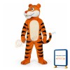 Friendly Tiger Mascot Costume