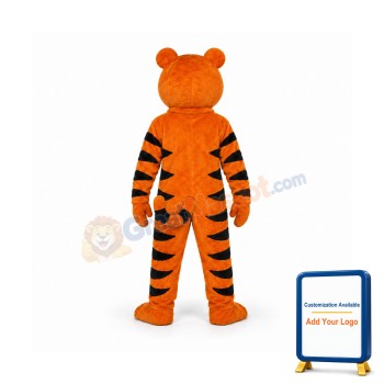 Friendly Tiger Mascot Costume