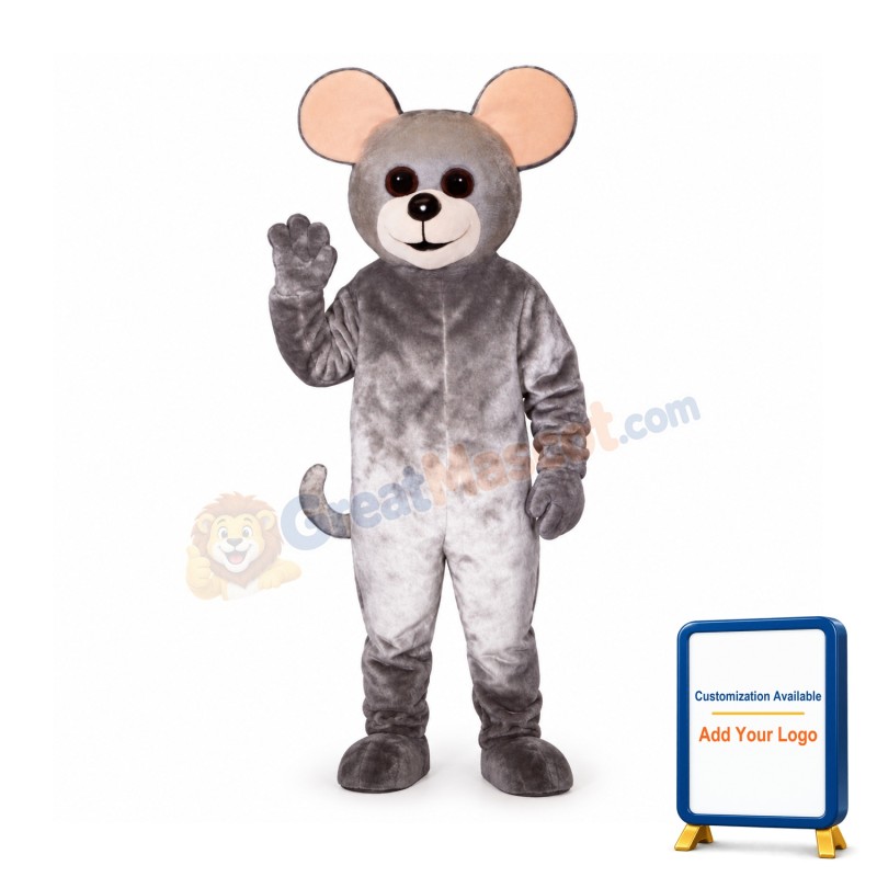 Cute Mouse Mascot Costume
