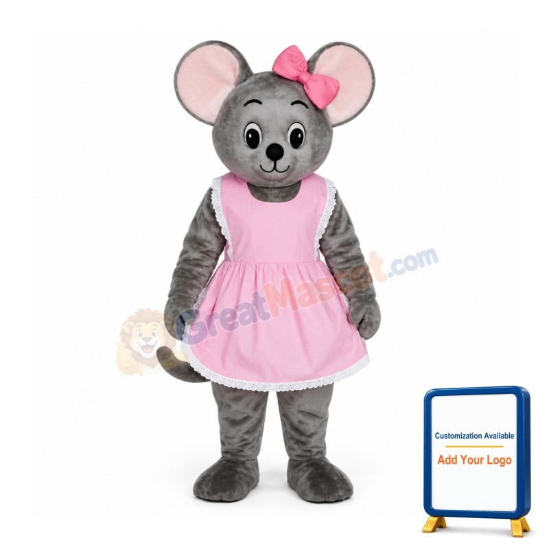 Mitzi Mouse Mascot Costume
