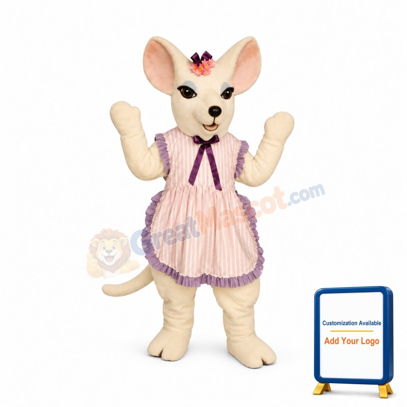 Miss Mouse Mascot Costume