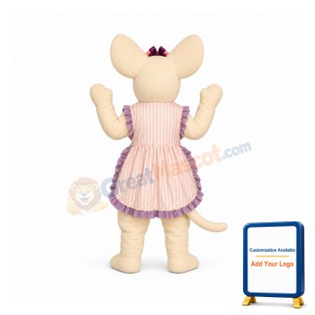 Miss Mouse Mascot Costume