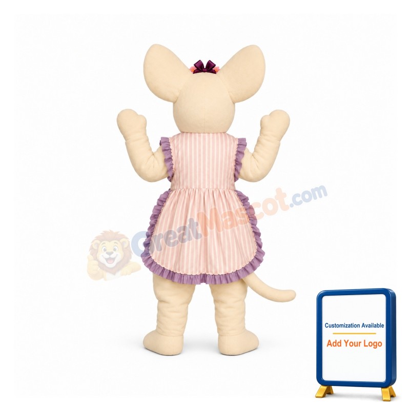 Miss Mouse Mascot Costume