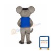 Maxi Mouse With Vest And Hat Mascot Costume