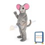 Gray Mouse Mascot Costume