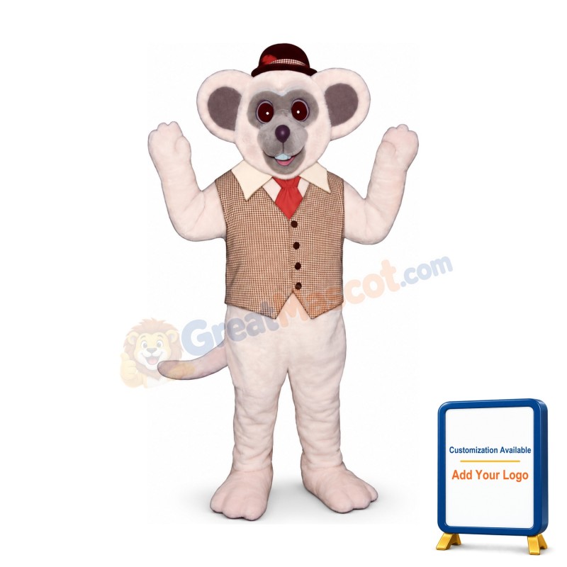 Marty Mouse Mascot Costume