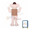 Marty Mouse Mascot Costume