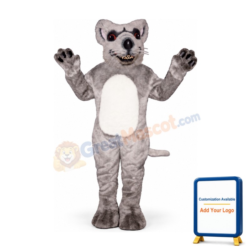 Red Eyed Rat Mascot Costume