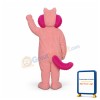 Pink Mink Mascot Costume