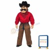 Cute Cowboy Mascot Costume