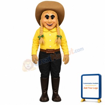 Cowgirl Mascot Costume