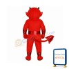 Cute Red Devil Mascot Costume