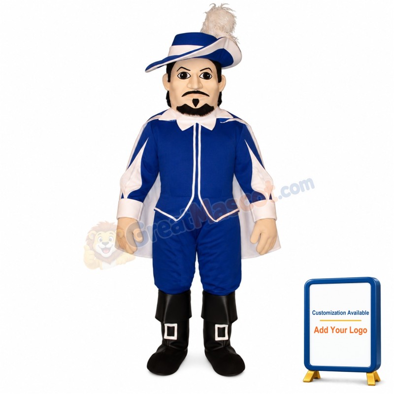 Spanish Captain Mascot Costume