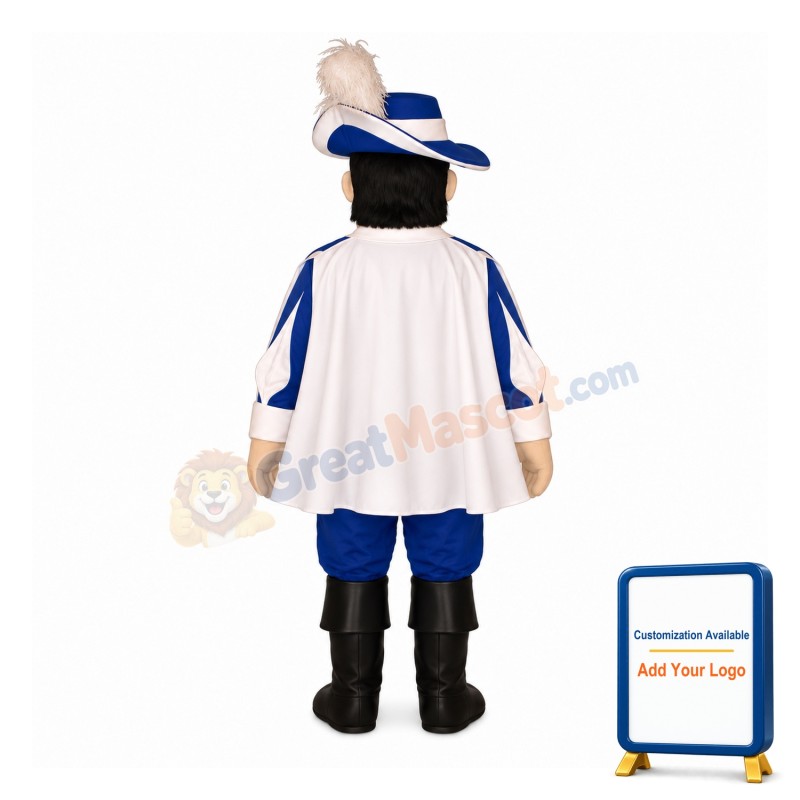Spanish Captain Mascot Costume