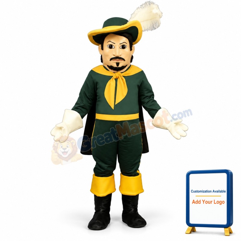 Calvin Cavalier Mascot Costume