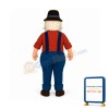 Hillbilly Harold Mascot Costume