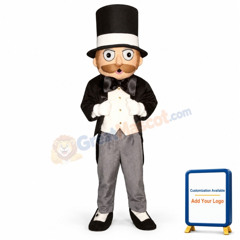 Suave Sam Mascot Costume