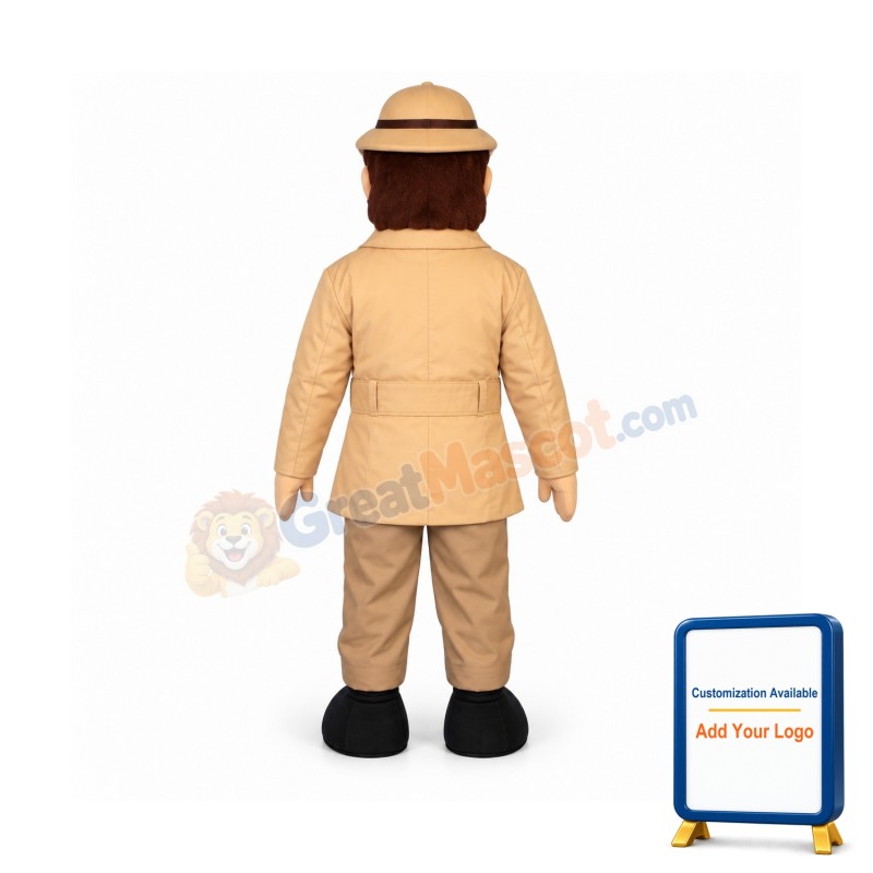 Safari Sam Mascot Costume