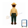Warden Walt Mascot Costume