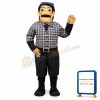 Timber Jack Mascot Costume