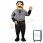 Timber Jack Mascot Costume