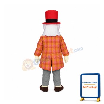 Mad Hatter Mascot Costume