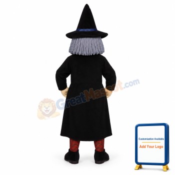 Black Witch Mascot Costume