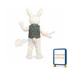 Cotton Bunny Mascot Costume
