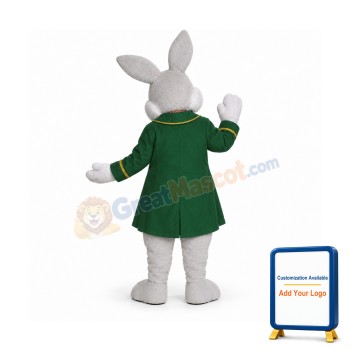 Wendell Rabbit-Green Mascot Costume