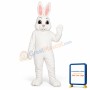White Bunny Mascot Costume