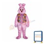 Lavender Louie Vest Bunny Mascot Costume