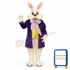 Wendell Rabbit-Purple Mascot Costume
